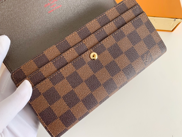 LVコピーウォレット素材ディテール